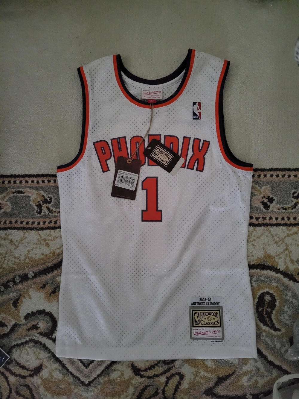 Mitchell & Ness Phoenix Suns Penny Hardaway #1 Hardwood Classics Jersey NWT